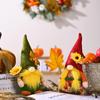 Christmas Gnome Ornaments Maple Leaf Sunflower Faceless Doll Autumn Harvest Season Festival Decor