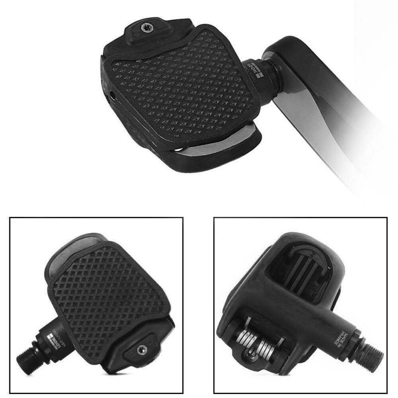 Richy Road Bike Pedal Adapters Compatible With SPD LOOK Cleats Convert Clipless To Flat Pedals