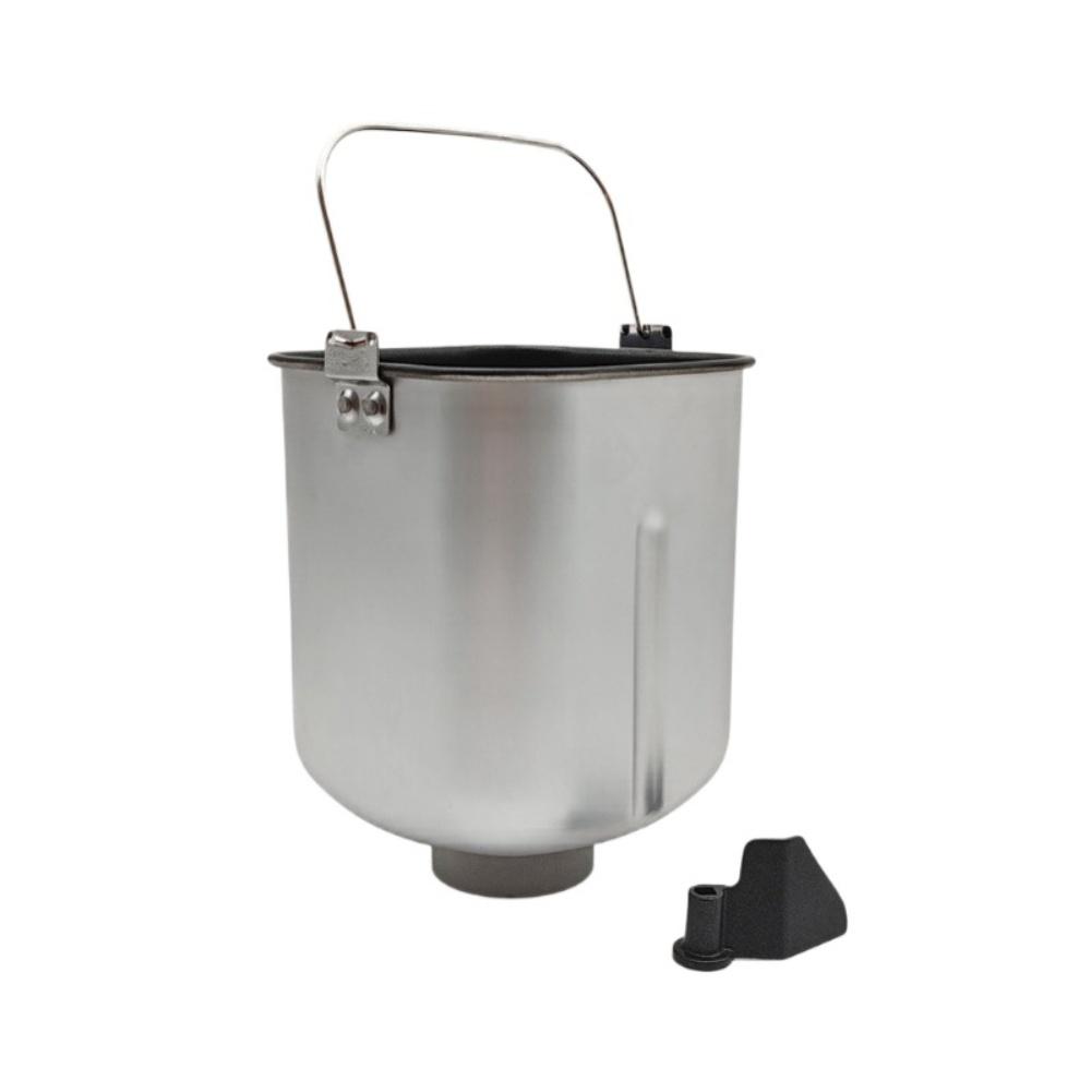 Ведро для хлебопечки Антипригарная форма для хлеба Запасные части С лопаткой для замешивания Выпечка Аксессуары для выпечки 14,5x14,5x19,5см