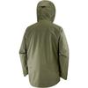 Salomon Solid Color Hooded Zip Pocket Long Sleeve Jacket Men jackets Green LC2305200