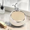 Rabbit Storage Box Animal Ceramic Sculpture Statue Wedding Decoration Jewelry