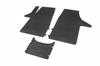 Rubber Mats (3 Pcs, Polytep, for 1-20252) for Volkswagen T5 Multivan 2003-2010