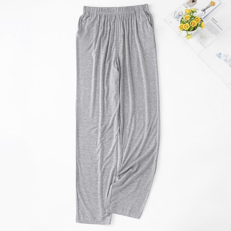2021 Новые мужские и женские модальные пижамы для сна, летние повседневные брюки, брюки, мягкие высокие гибкие прямые брюки, домашняя одежда, пижамные брюки для сна