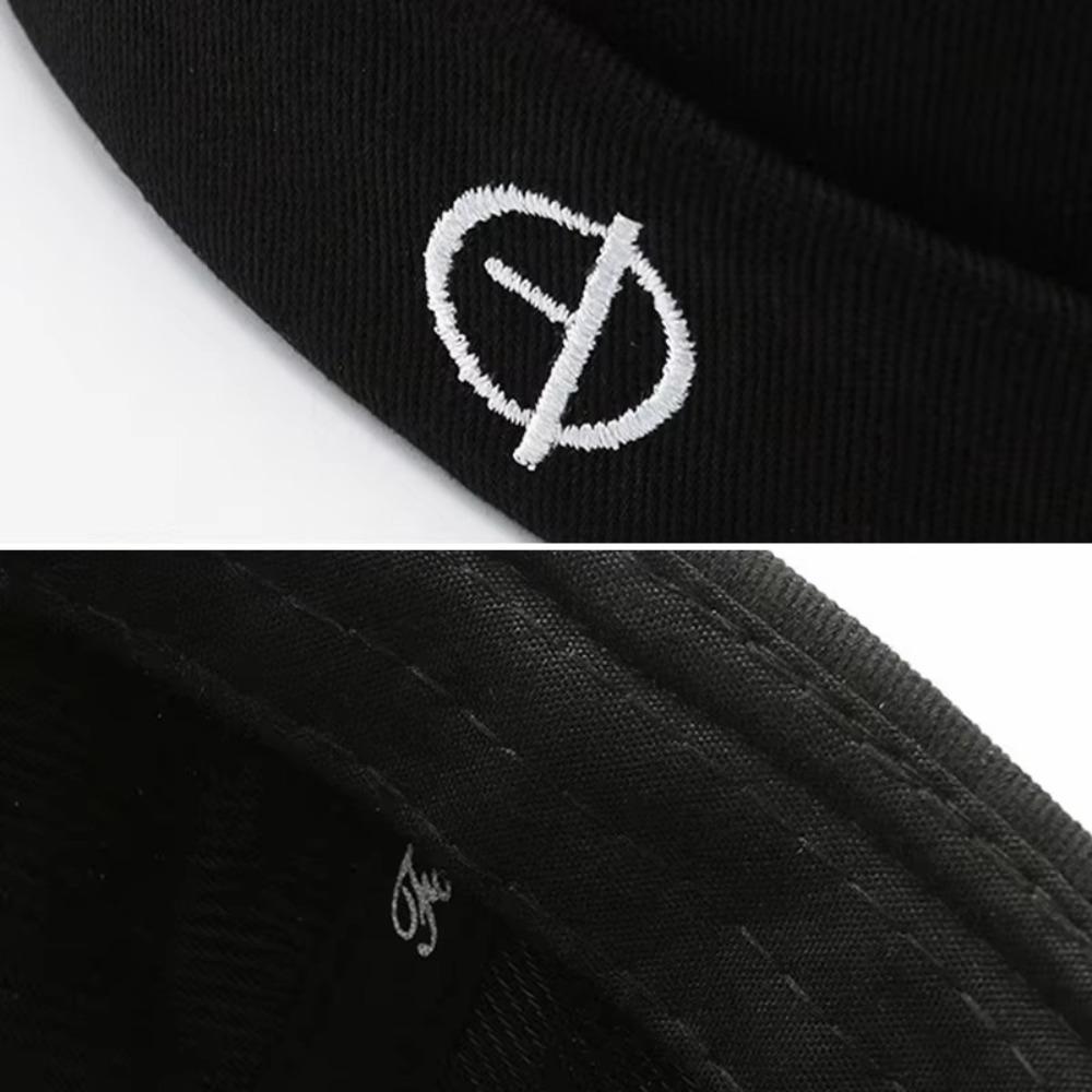 Хлопковая шапка-бини Регулируемая солнцезащитная кепка Универсальная кепка-докер Унисекс