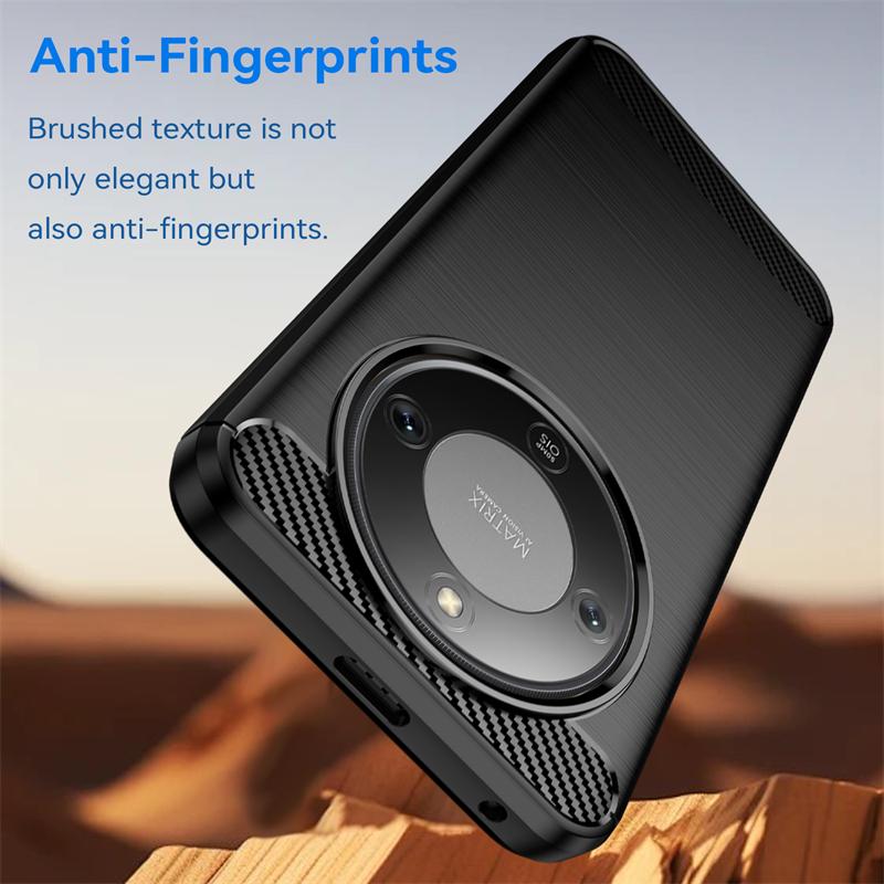 Для Чехол Honor X9d Чехол Для Honor X9d Ударопрочный Противоударный Мягкий Силиконовый Чехол из Углеволокна Задняя Крышка Для Чехол Honor X9d 6,79 дюйма