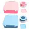 Lunch Container with Handle Sealed Multi Compartments Dishwasher Safe Lunch Box Container for Office