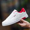 Высокое Качество Мужские Кроссовки Повседневные Распродажа Весна Осень Красные Белые Кроссовки Мужские Повседневные Дышащие Спортивная Обувь Мужская Мода