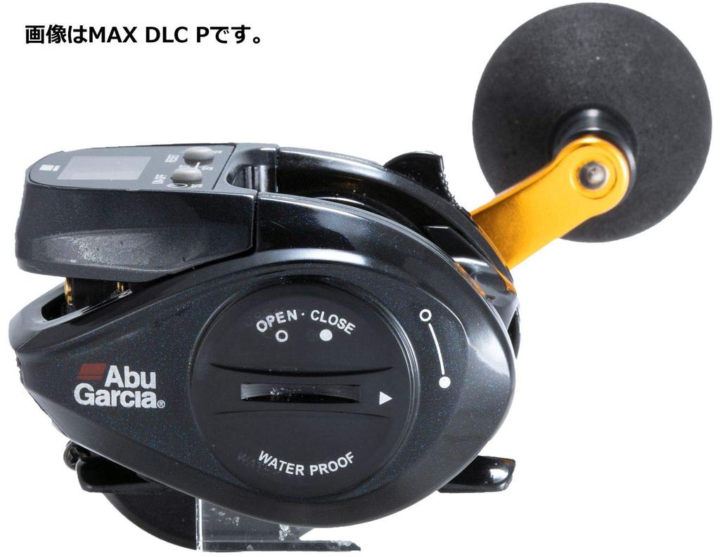 AbuGarcia MAX DLC PL большой экран цифровой счетчик строк модель с левой ручкой управления