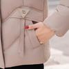 Модные зимние куртки женские короткие парки с капюшоном свободные толстые теплые женские пальто