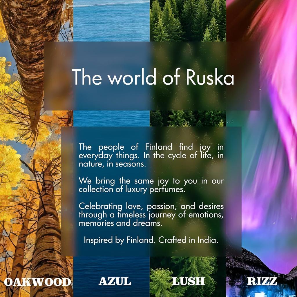 Oakwood Unisex Perfume, 100ml | Eau De Parfum with 20% Fragrance Oil Concentration |Rich, Woody & Spicy Fragrance Spray |  Men & Women |