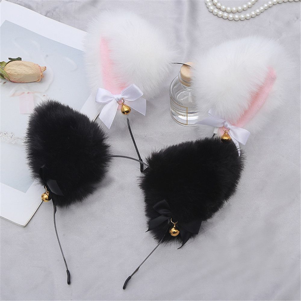 Маскарад со светодиодной подсветкой, повязка на голову с кошачьими ушками, карнавальный ободок, головной убор для косплея, аксессуары для волос