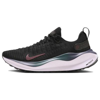 Женские кроссовки React Infinity Run Flyknit 4 из пеноматериала, удобные, с низким верхом, для бега на короткие дистанции, черные DR2670-008