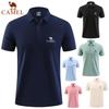 Summer Business Casual Embroidery Polo-shirt for Men New Polo Shirt High Quality Cotton Men's Short Sleeve Breathable