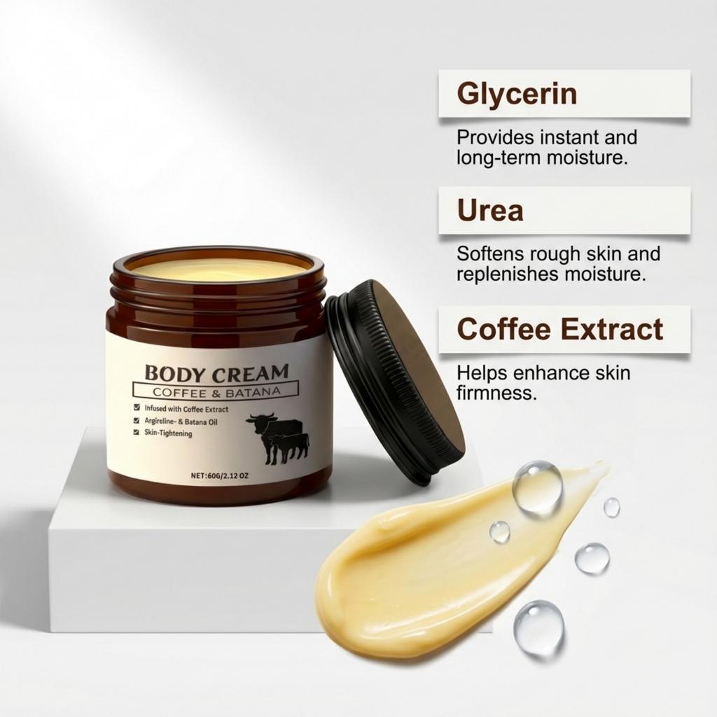 Увлажняющий и подтягивающий крем для тела