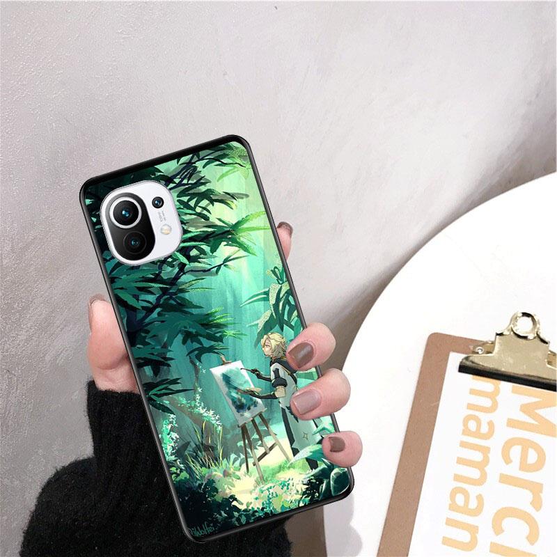 Чехол для телефона Genshin Impact Game Yan Fei для Xiaomi 12 Mi 10T 11T 11 Pro 10 10T 11 lite 10pro 11Ultra Poco X3 Pro Poco F3 M3