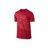 Air Wing Logo Sport Casual Short Sleeve T-Shirt Men Tops Red 748552-687