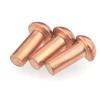 Круглые solidные заклепки из красной меди: Размеры M2-M6, Полукруглая головка, GB867