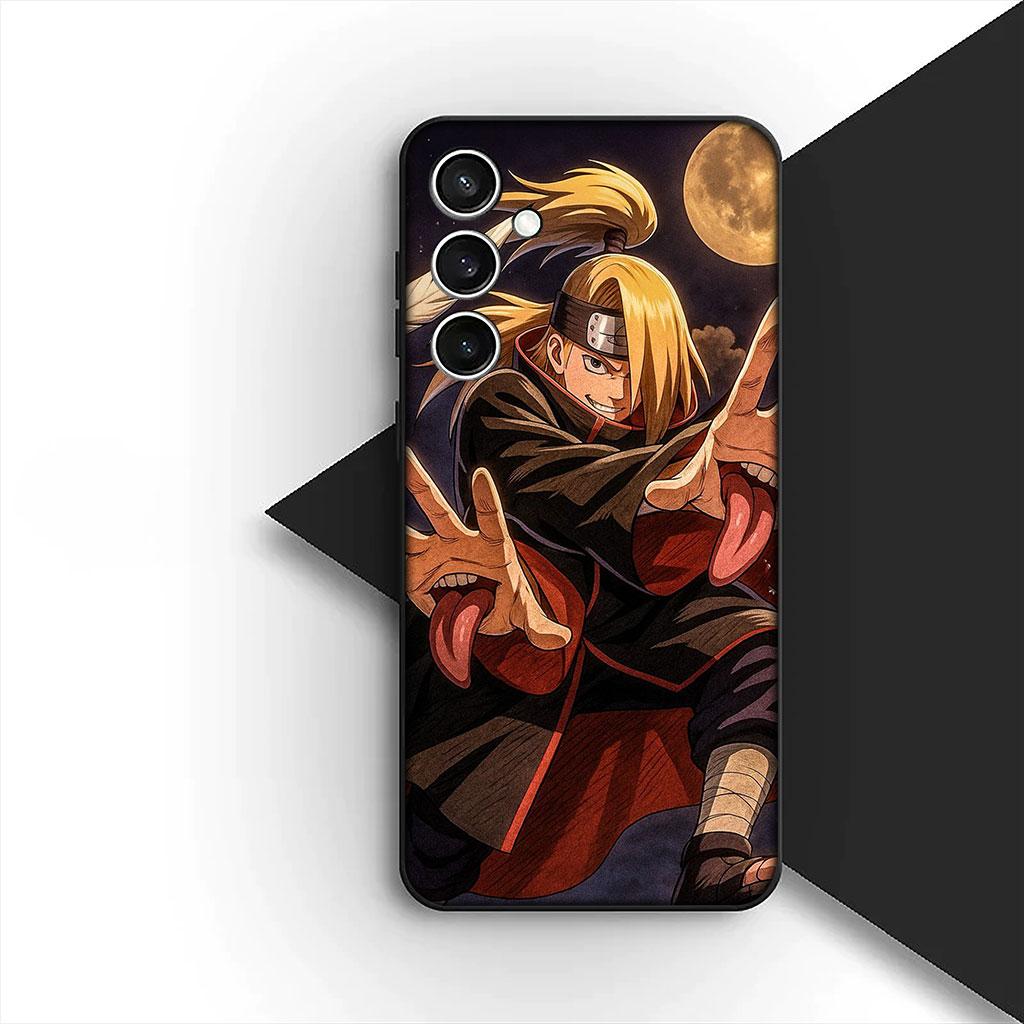 Чехол для телефона Apple iPhone 16 14 15 Plus 11 Pro Max 16E ProMax + 16Plus 15+ 14+ Чехол Дейдара Наруто Итачи Учиха Акацуки