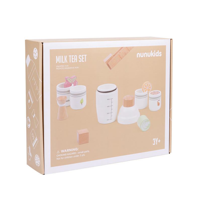 Children Wooden Kitchen Playset Toys Imaginative Cooking Pretend Baking Fun