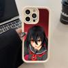 Akame Kurome Thicken TPU Mobile Phone Case for iPhone 17 16 15 14 13 12 11 Air Pro Max Plus Colorful Cover