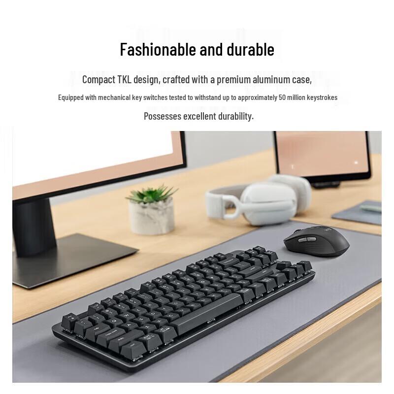 Беспроводная механическая клавиатура и мышь Logitech MK855