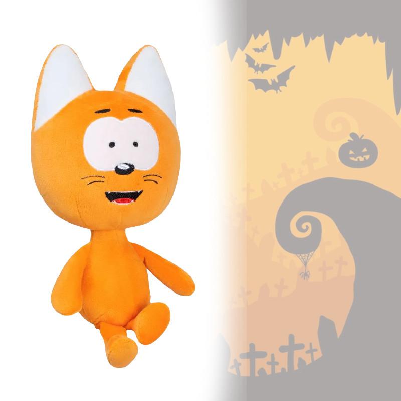 Lovable Kote Kitty Cartoon Plush Cat Toy Soft Stuffed Doll For Kids Made With Pp Cotton