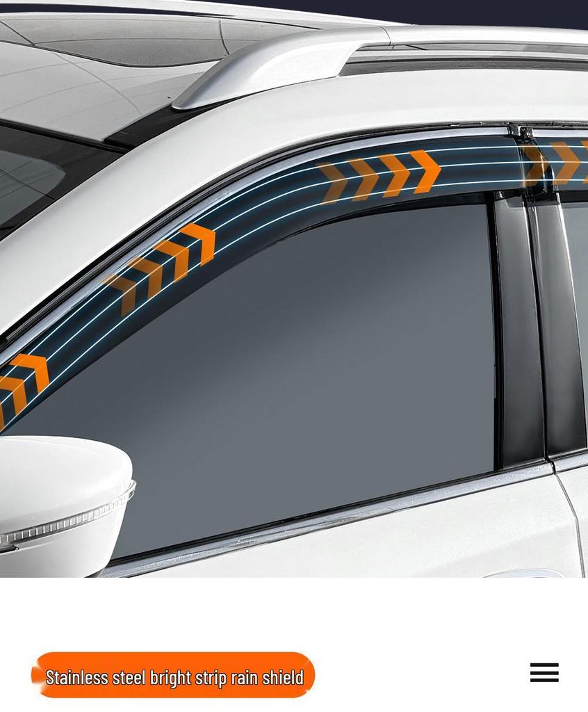 Дефлекторы боковых окон Toyota Highlander - Аксессуары для экстерьера и дверей