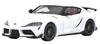 Kyosho Оригинальная Toyota Supra VART Type White Base Готовый продукт 1/43