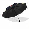 1pc Sports Roundel Automatic Open/close Umbrella, 8-Rib sturdy structure, Portable Travel Umbrella, Parties, Everyday Use, 18