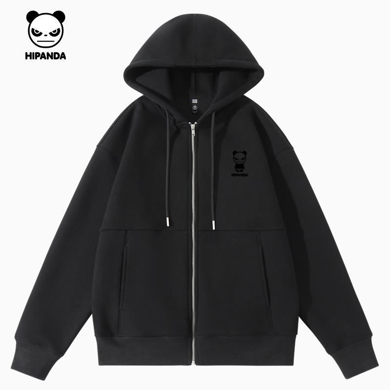 Hello Hipanda Panda Casual Basic Hooded Jacket