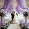 Shaman Wedding Mesh Outdoor Wedding Party Scene Decoration Background Wedding Arches Curtain Mesh
