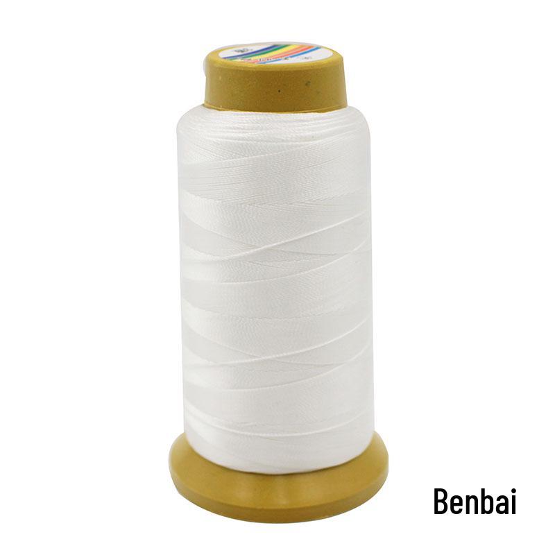Sewing Thread: Large Spool for Leather, Sofa, or Jeans - High Strength Mercerized Thread