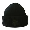 [Marimekko] Шапка-бини вязаная шерстяная шапка Unikko Pavva однотонная шапка-бини [Б/у] (черный)