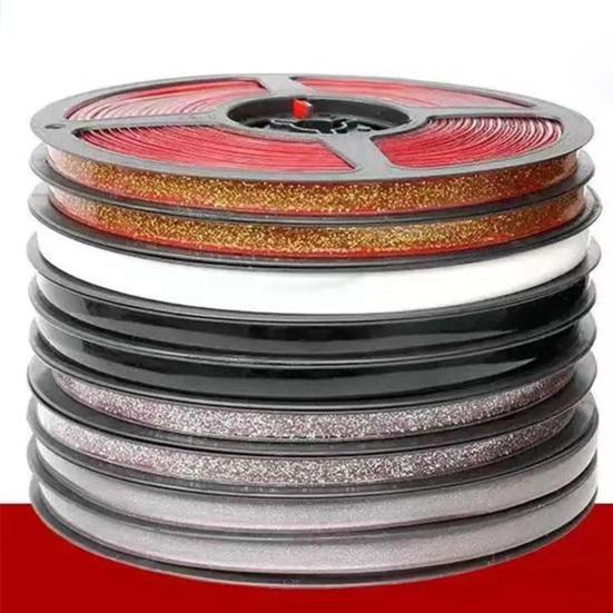 1 рулон 300 см лента для зазоров керамической плитки водонепроницаемая самоклеящаяся герметизирующая лента ванна душ раковина туалет кухня кромка стены отслаивающаяся лента для герметизации