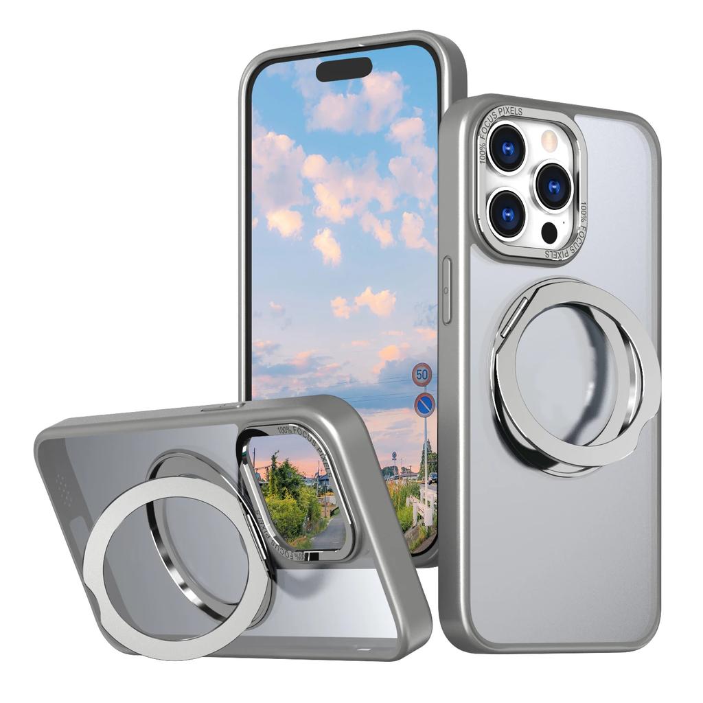 Чехол Magsafe для iPhone 15 14 13 12 11 Pro Max XS XR 8 7 15 14 Plus SE2 2022 автомобильный магнитный держатель для кольца силиконовый жесткий чехол для телефона
