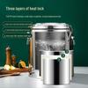 Изолированный пищевой контейнер Junhan Commercial из нержавеющей стали