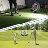 Складная сетка для гольфа для тренировки в помещении и на открытом воздухе для практики точности и свинга. Портативные тренировочные аксессуары для гольфа