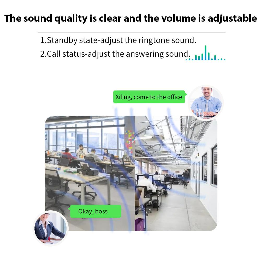 Беспроводная система внутренней связи Smart Digital Voice Calling Machine Беспроводная офисная система внутренней связи