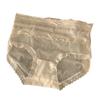 Women's Panties Plus Size Mid-waist Translucent Lace Edge Sexy Hip Lift Breathable Briefs