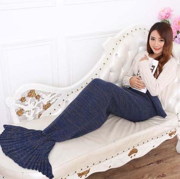 Mermaid Blanket With Unique Pattern For Home And Gift Giving