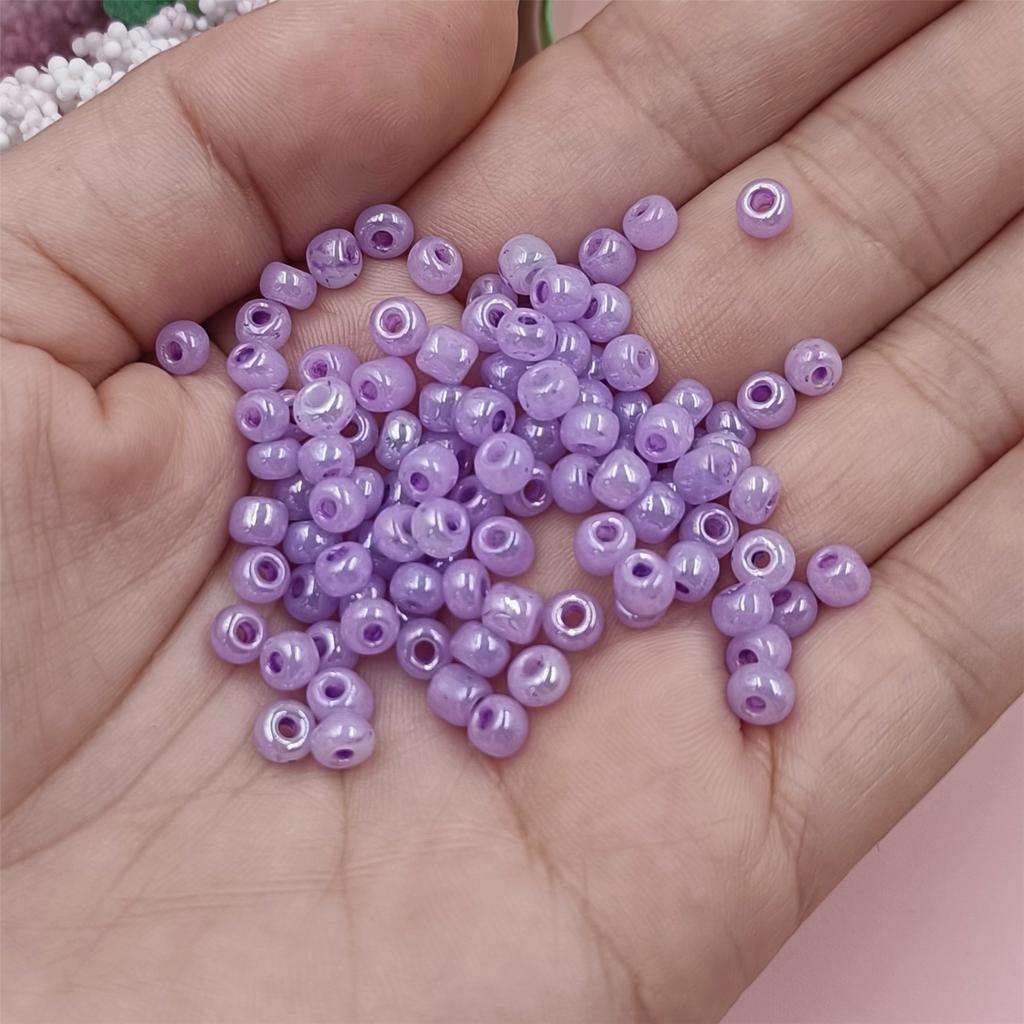 Home Party Supplies Czech Glass Seed Beads DIY Beads Round Hole Bead 100Pcs Bracelet Necklace Making Needlework Accessories Crafted Jewelry Making