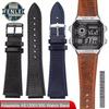 Ретро Натуральная Кожаная Ремешок Для Часов Для Casio AE1200 AE1300 A158W/A168 W-216H Винтажный Ремешок Для Часов выпуклое крепление Мужской Браслет 18 ММ