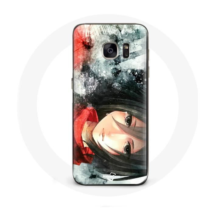Чехол для Samsung Galaxy S6 Микаса Аккерман Атака Титанов Аниме