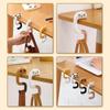 Multifunctional Cute Animal Decorative Panda Hanging Table Hook Key Holder Handbag Hanger Hook