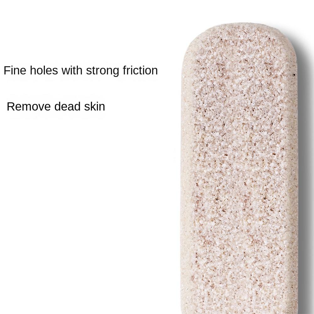 Silicon Carbide Foot Rasp Bamboo Pedicure Tool Durable Foot Sander For Feet