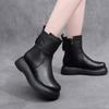 Водонепроницаемые бархатные зимние сапоги женские 2025 зима новые теплые и нескользящие короткие сапоги на мягкой подошве с высоким голенищем средней длины на толстой подошве хлопковые туфли