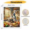 Disney DIY Painting Kit Chef Mouse Kitchen Classic Style Home Decor Craft Gift Idea Art Paint Wall Supplies Handmade Living Room decor
