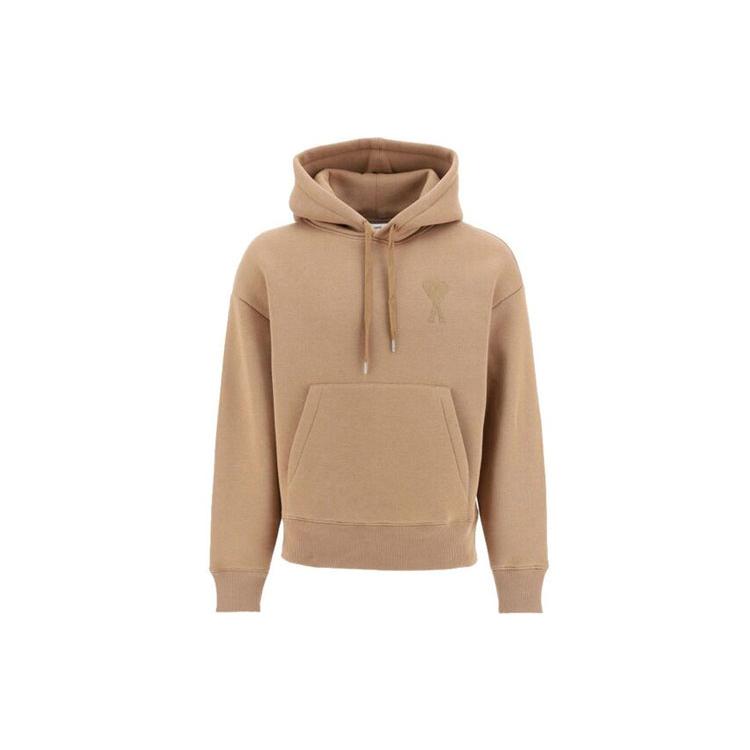AMIPARIS Sweatshirts Men's Beige Hooded Moderate Heavyweight H20HJ053-749250