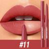 LANGMANNI Sexy Velvet Matte Lip Liner Pen Waterproof Silky Natural Contour Non-Stick Cup Makeup Lipstick Pencil Lasting Cosmetic