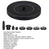 Solar Fountain Pump Kit Solar Powered Bird Bath Fountain with 6 Spray Nozzles